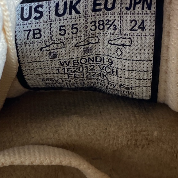 Hoka Bondi 9 women’s shoe size 7 - Picture 13 of 13